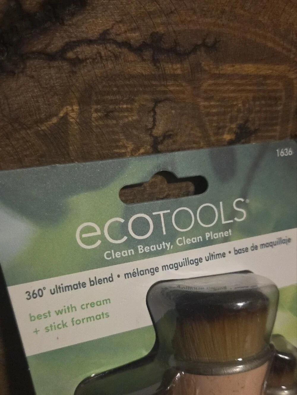 ecotools Beige Speckled 3-Piece Face Brush Set